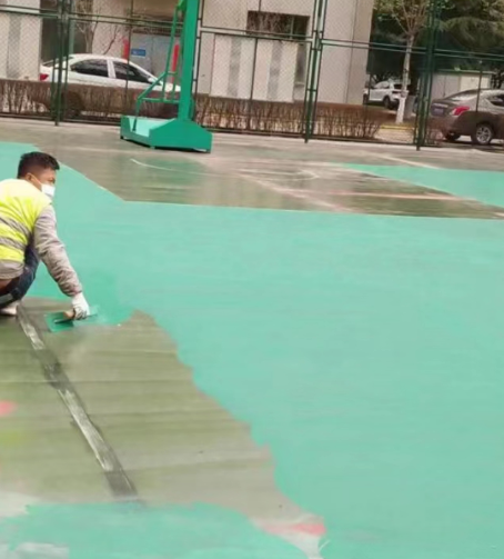 郑州球场地面翻新