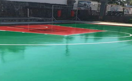 郑州篮球场翻新地面